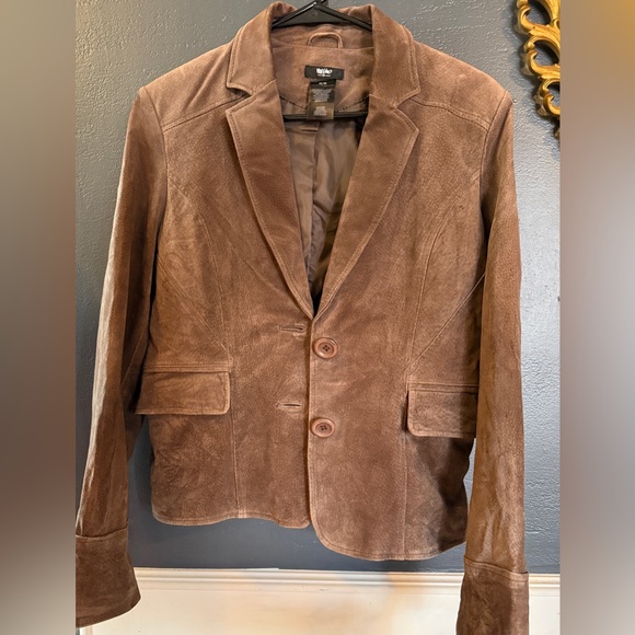 Jackets & Blazers - 64 - Mossimo Suede Leather Jacket